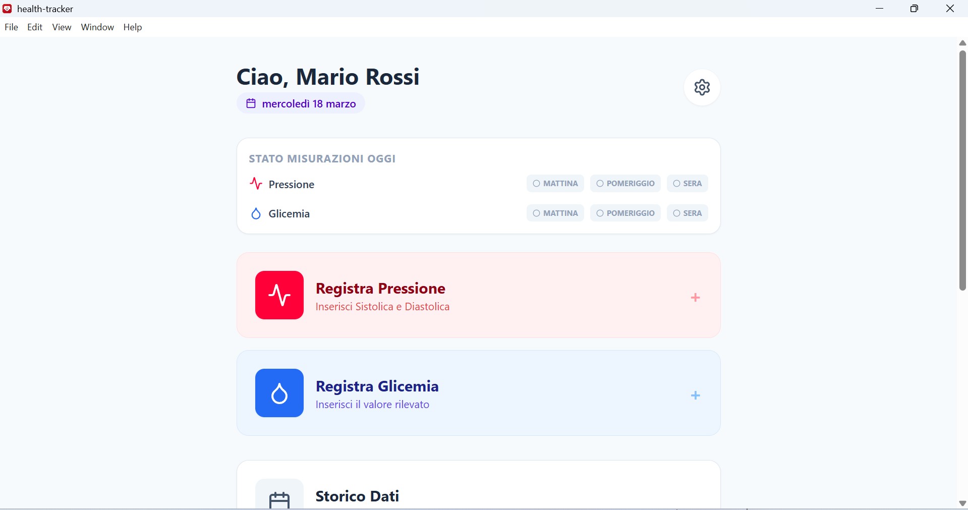 Health Tracker